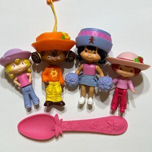 Lot of 5 Strawberry Shortcake McDonalds Happy Meal Toys 2000s Y2K